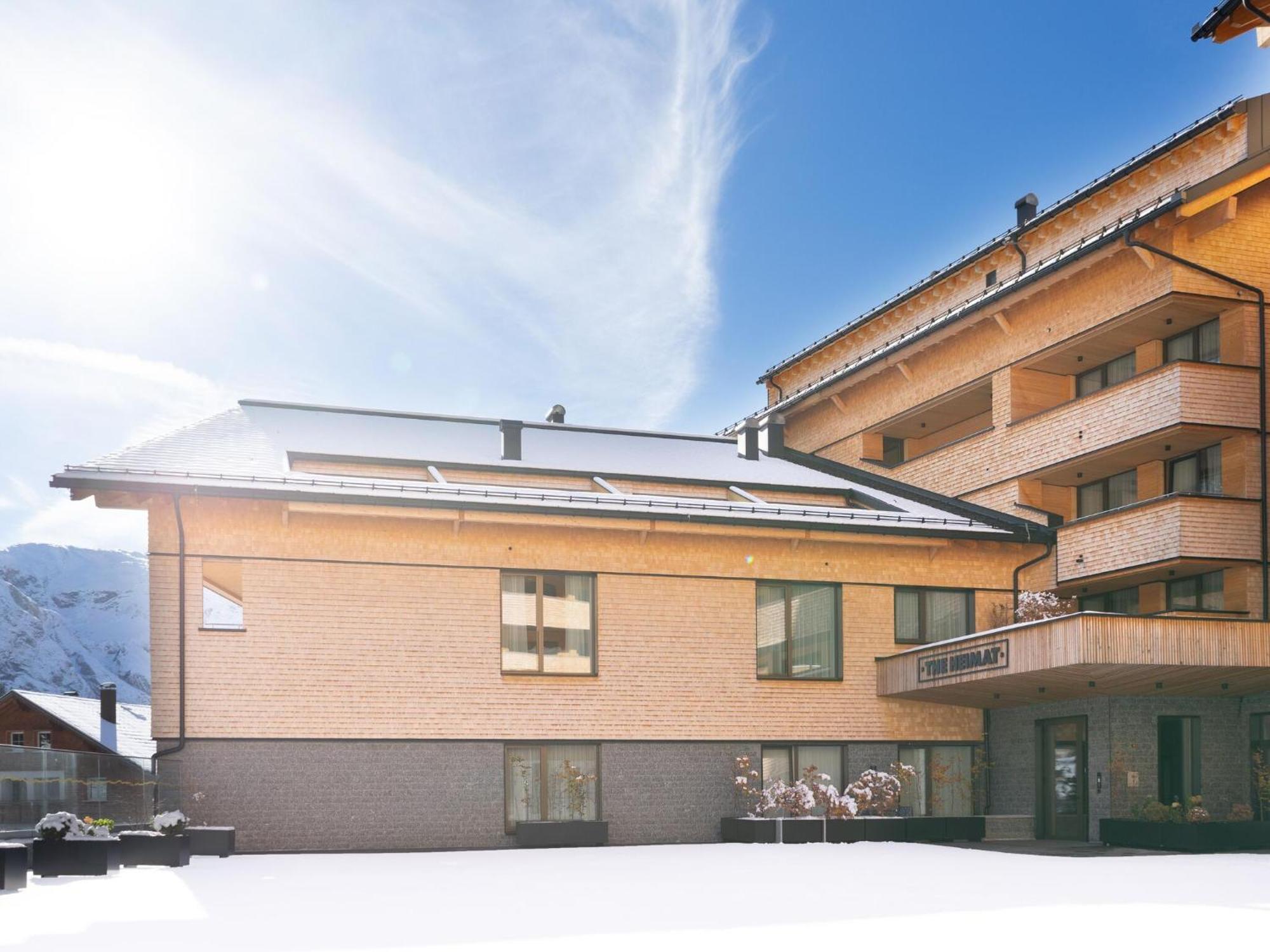 Apartment In Schroecken Near Ski Area Buitenkant foto